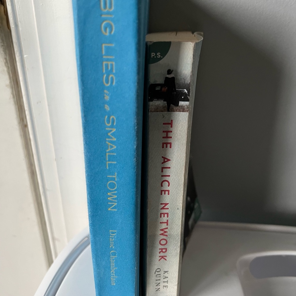 2 Fiction Books. Both very good stories.